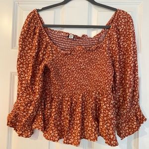 American Eagle Off the Shoulder Blouse